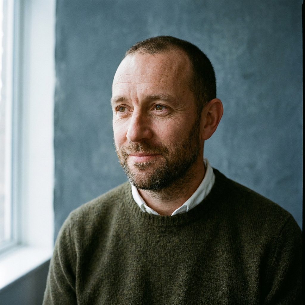 Portrait of Owain Pritchard, Director of Finance